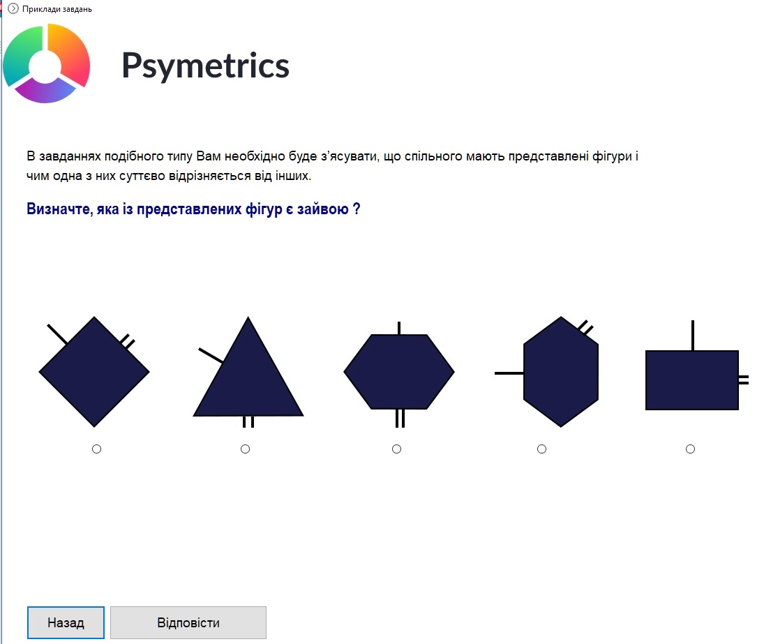 Приклад тестування: Абстрактно-логічний